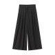 Women's Summer EU-US Style V-Neck Tie Top + Pleated Pants Set