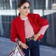 Women's New Spring Autumn Fashion Versatile Soft Pilot Jacket