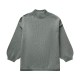 New EU-US Women's Spring Autumn Elegant Crew Neck Minimalist Thin Knitwear