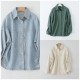 New Spring Autumn EU-US Women's Urban Casual Washed Denim Shirt Jacket