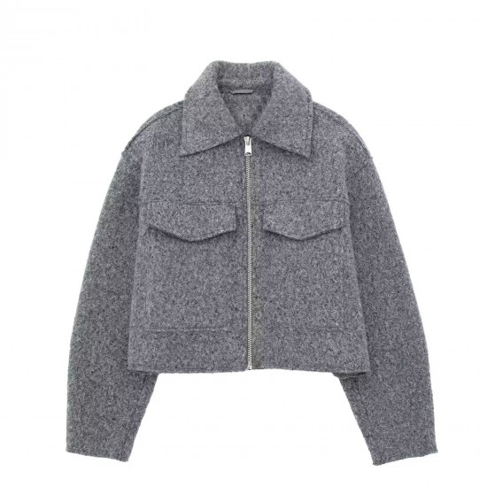 Bestseller Spring Autumn EU-US Women's Street Fashion Tweed Short Jacket