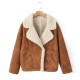New Autumn Winter Women's Fashion Loose Warm Retro Shearling Jacket