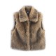 Women's New Autumn Casual Street Style Faux Fur Vest Top