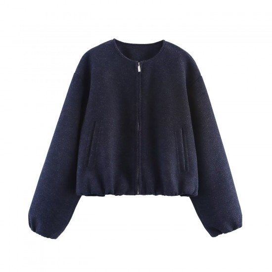 Women's New Spring Autumn Fashion Versatile Soft Pilot Jacket