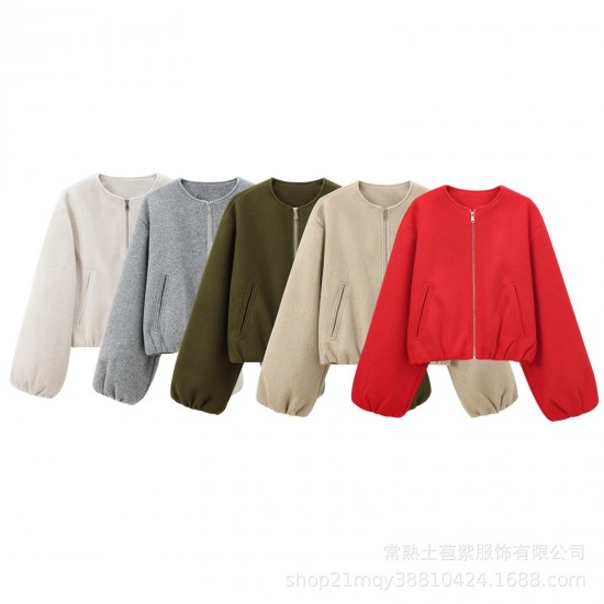Women's New Spring Autumn Fashion Versatile Soft Pilot Jacket