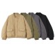 Women's Autumn Winter Fashion Loose Pilot Shoulder Washed Padded Jacket
